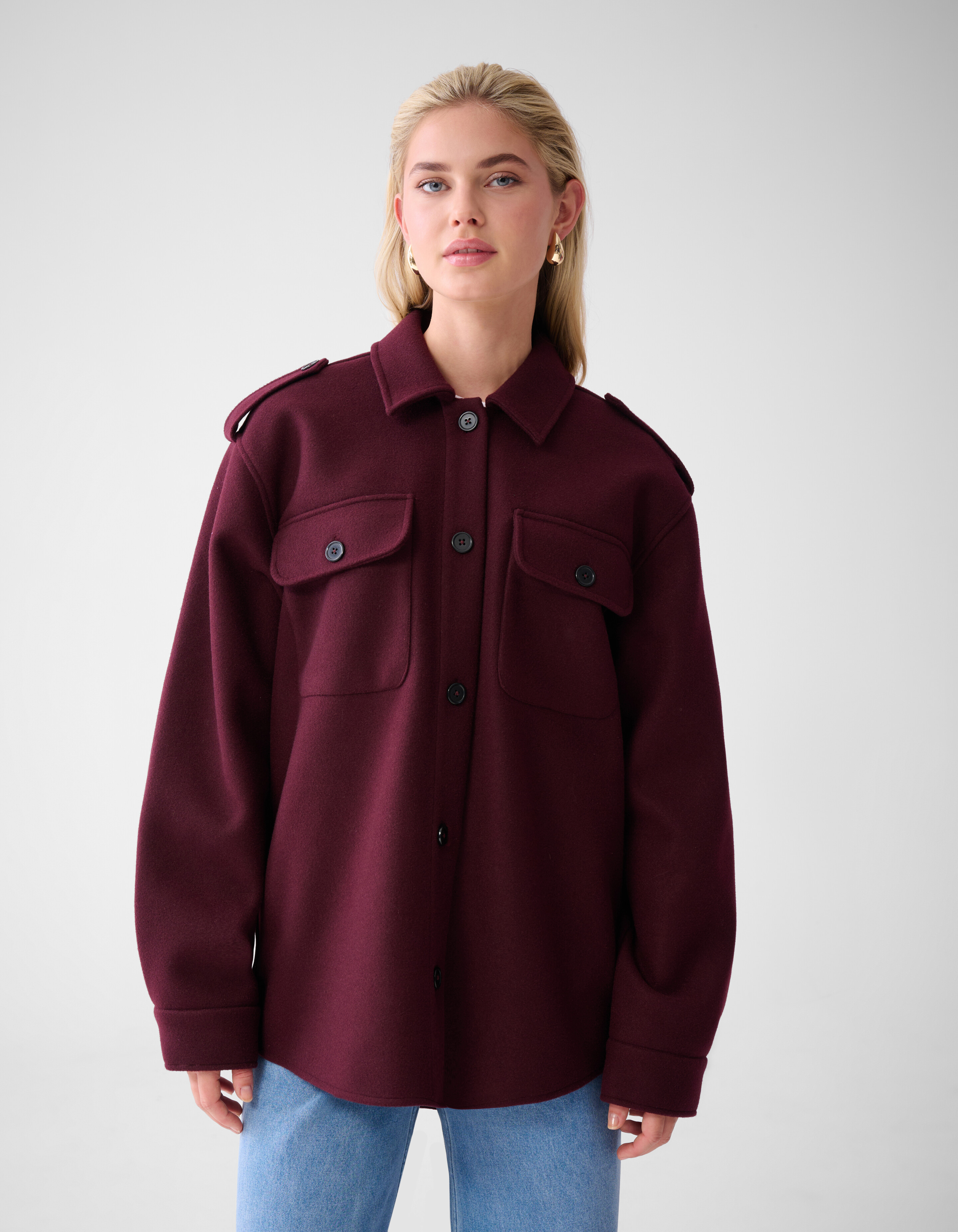 Winterjacke Dunkelrot von Lonneke SHOEBY WOMEN