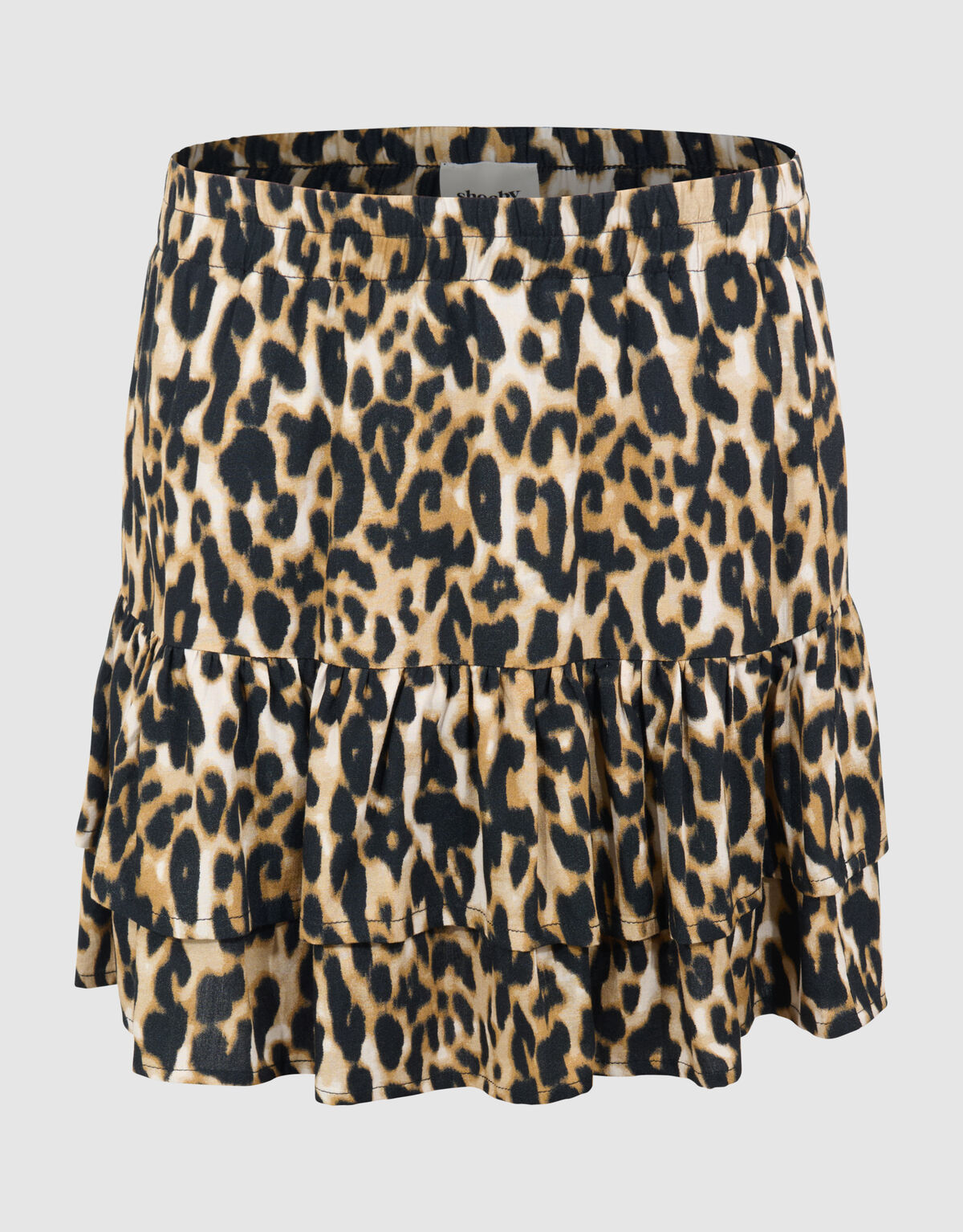 Star Leopard Minirock Hellbraun SHOEBY GIRLS