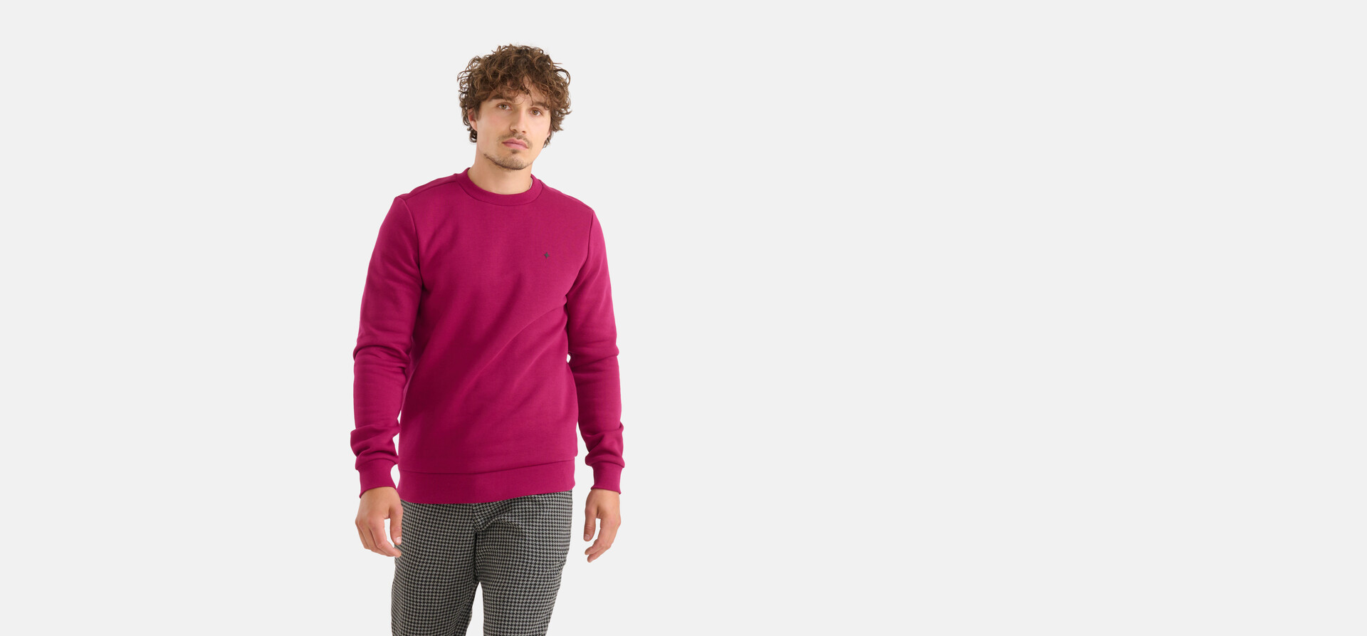Sparkle Sweater Bordeaux SHOEBY MEN