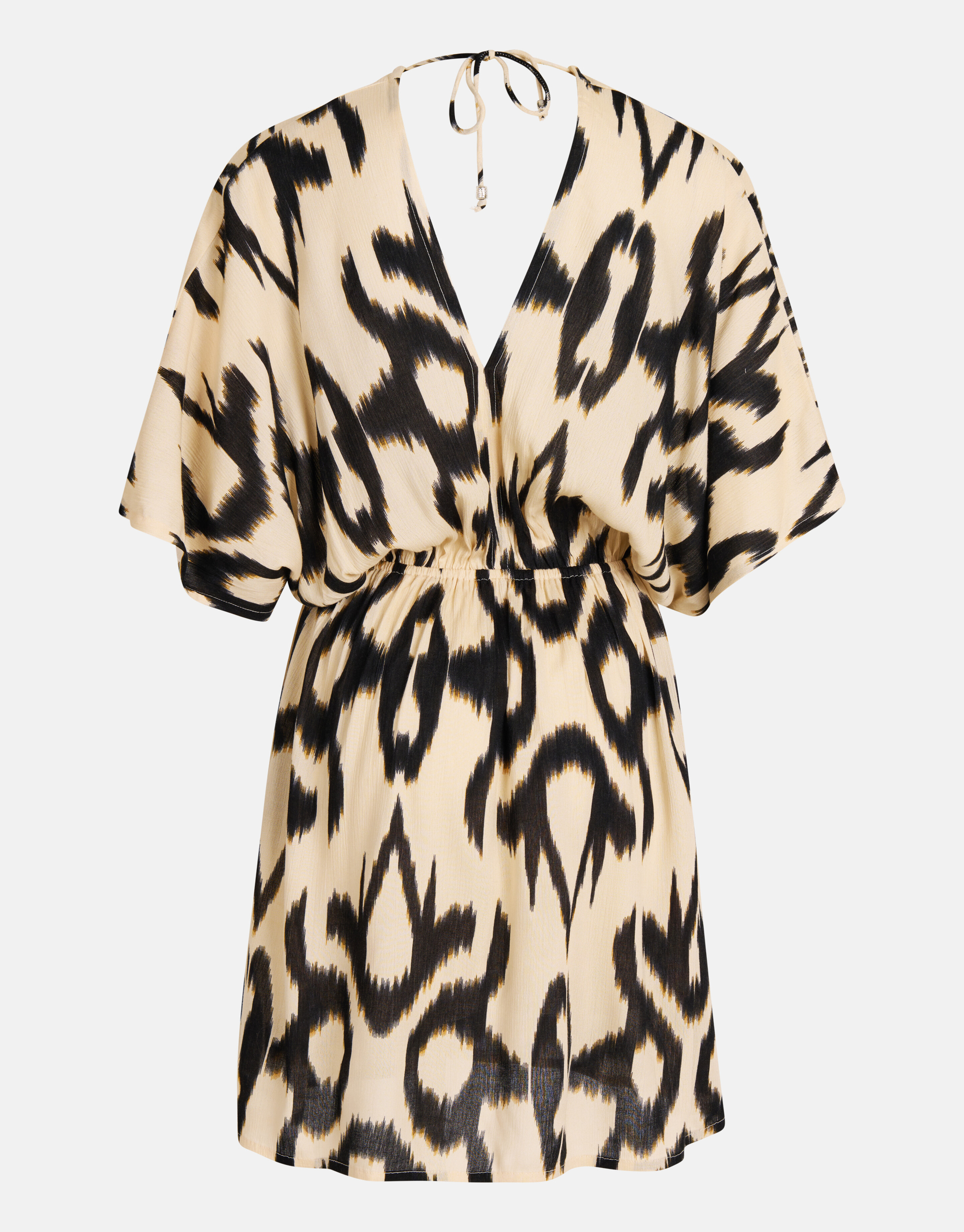 Crinkle Dress Schwarz/Altweiß SHOEBY WOMEN