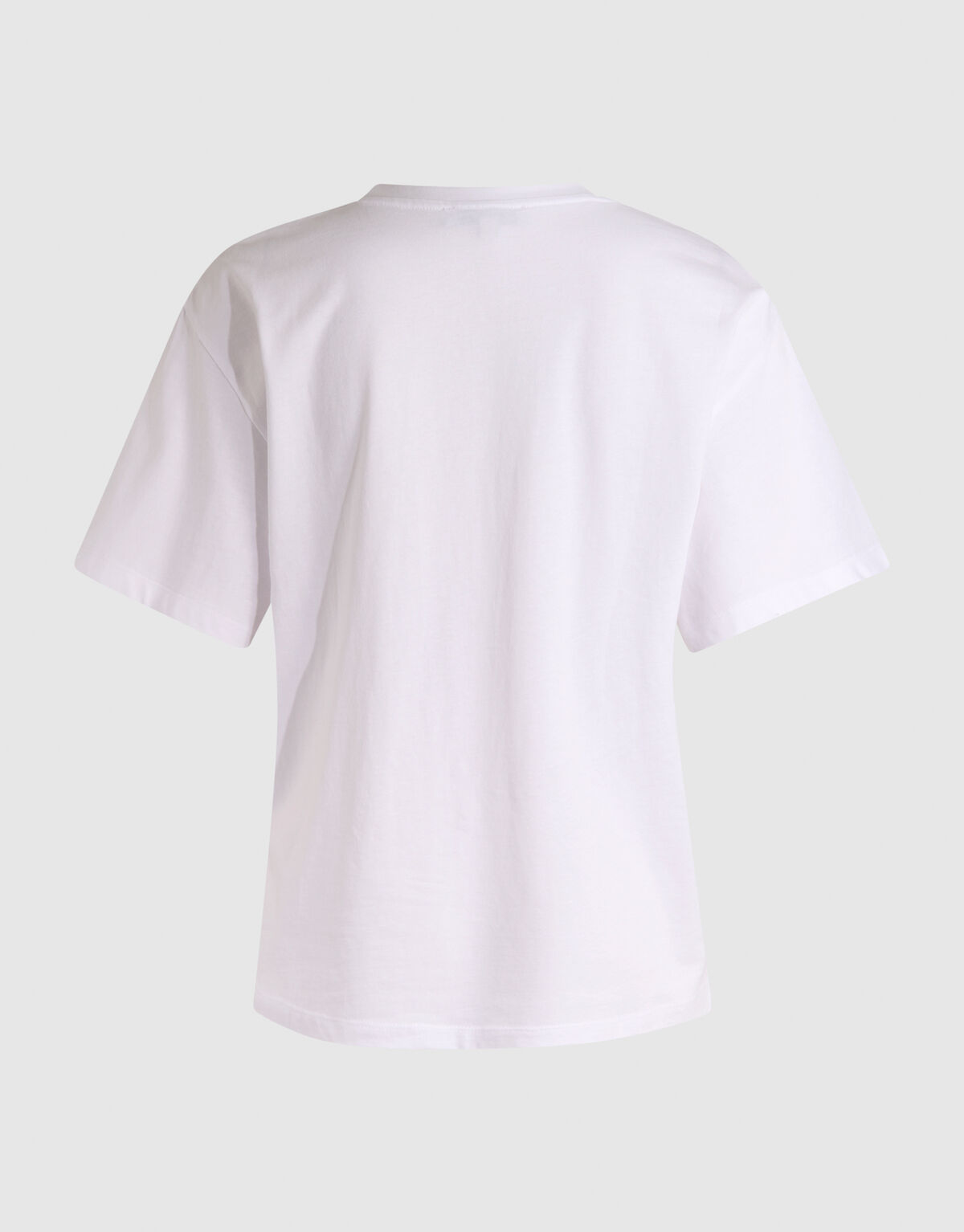 Le Soleil Kunstwerk T-shirt Wit SHOEBY WOMEN