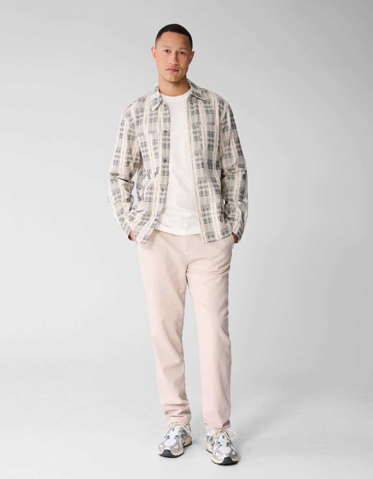 Line Overshirt Off-White SHOEBY MEN