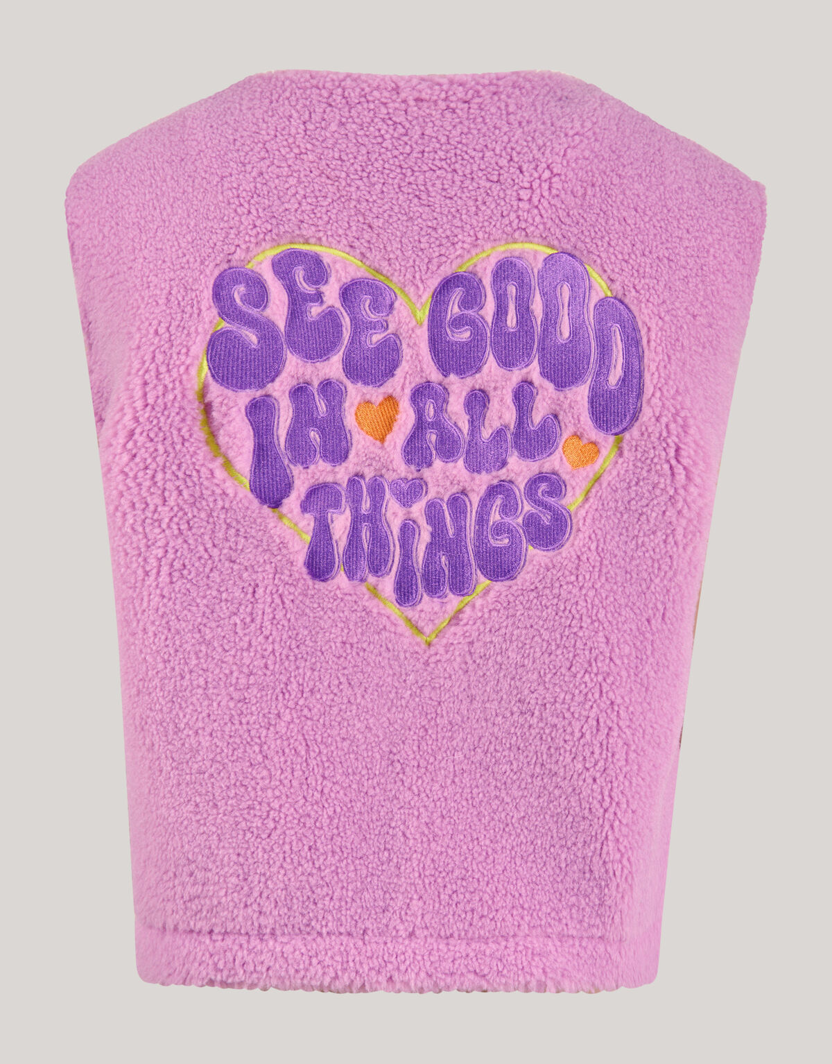 Teddy-Gilet Rosa SHOEBY GIRLS