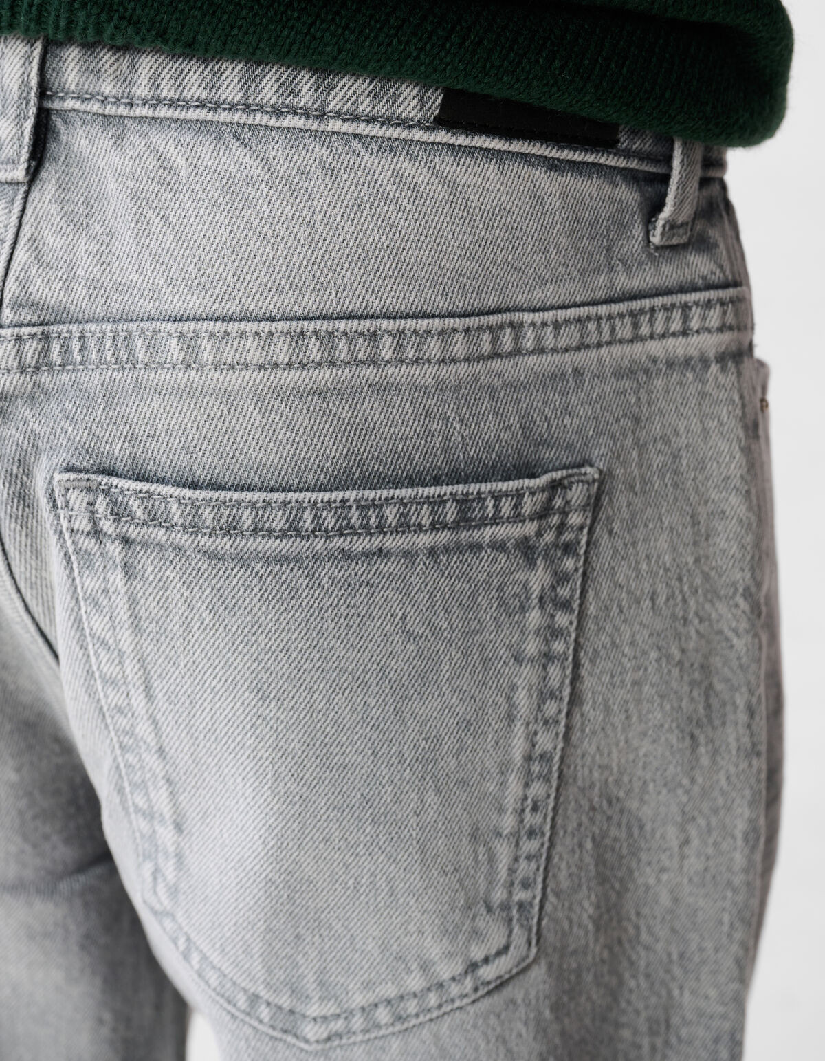 Baggy Fit Jeans Hellgrau SHOEBY BOYS