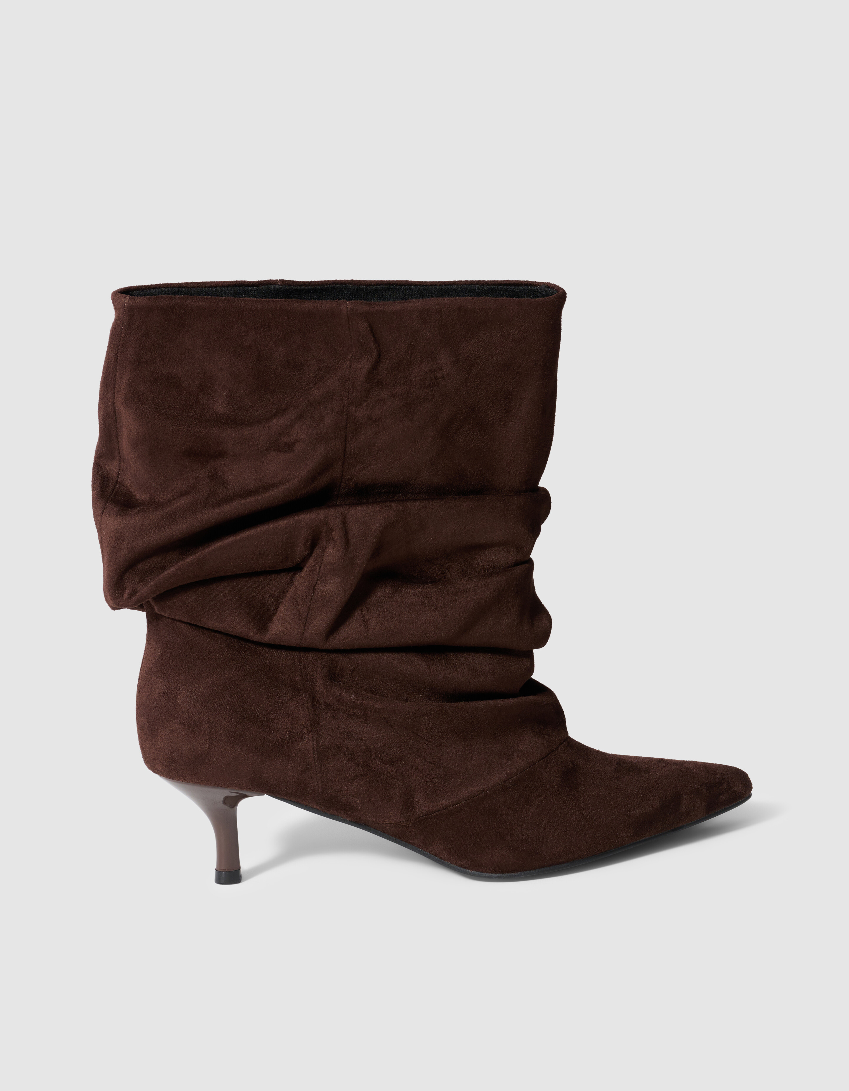 Slouchy-Stiefel Braun SHOEBY SHOES