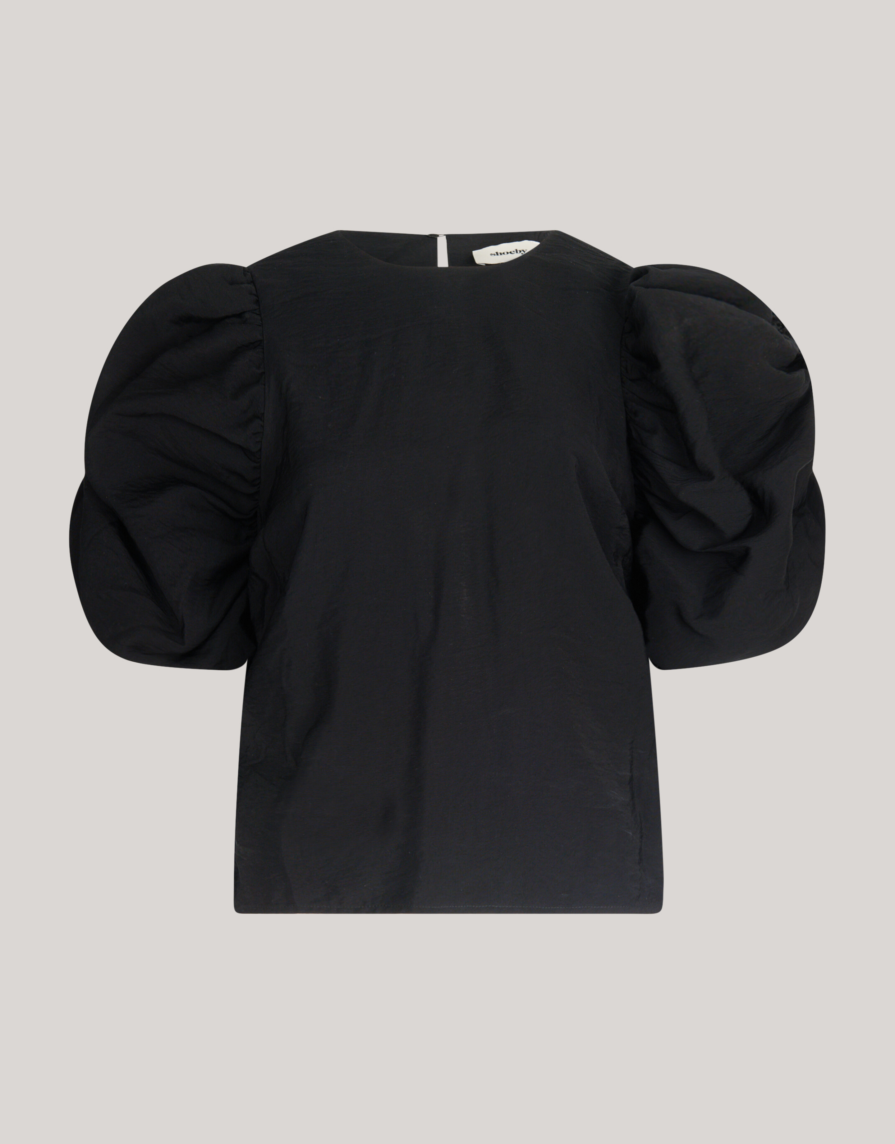 Puffärmeln Top Schwarz SHOEBY WOMEN