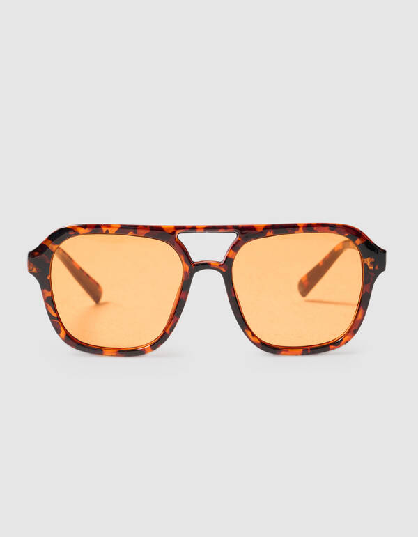 Pilotenbrille Braun SHOEBY ACCESSOIRES