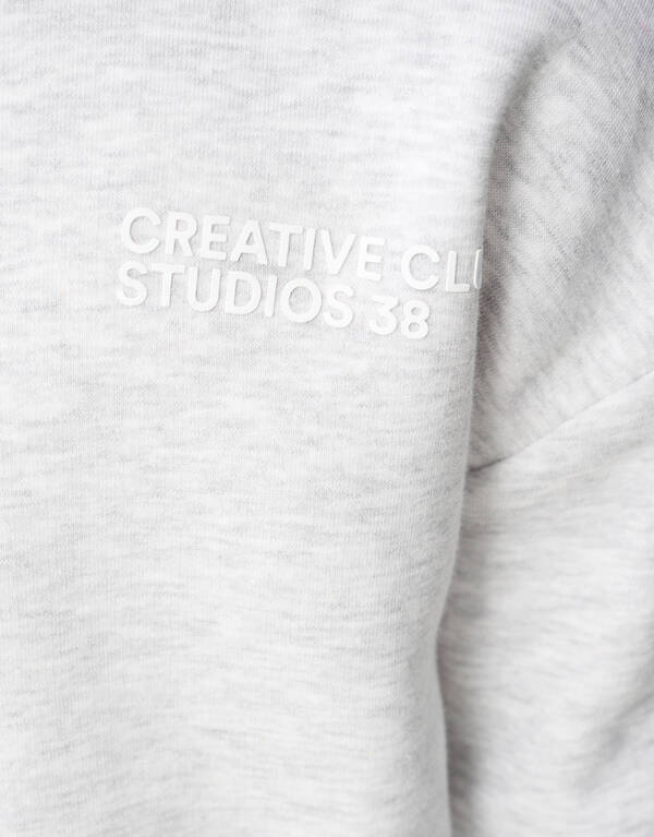 Minimalistischer Hoodie, hellgrau SHOEBY BOYS