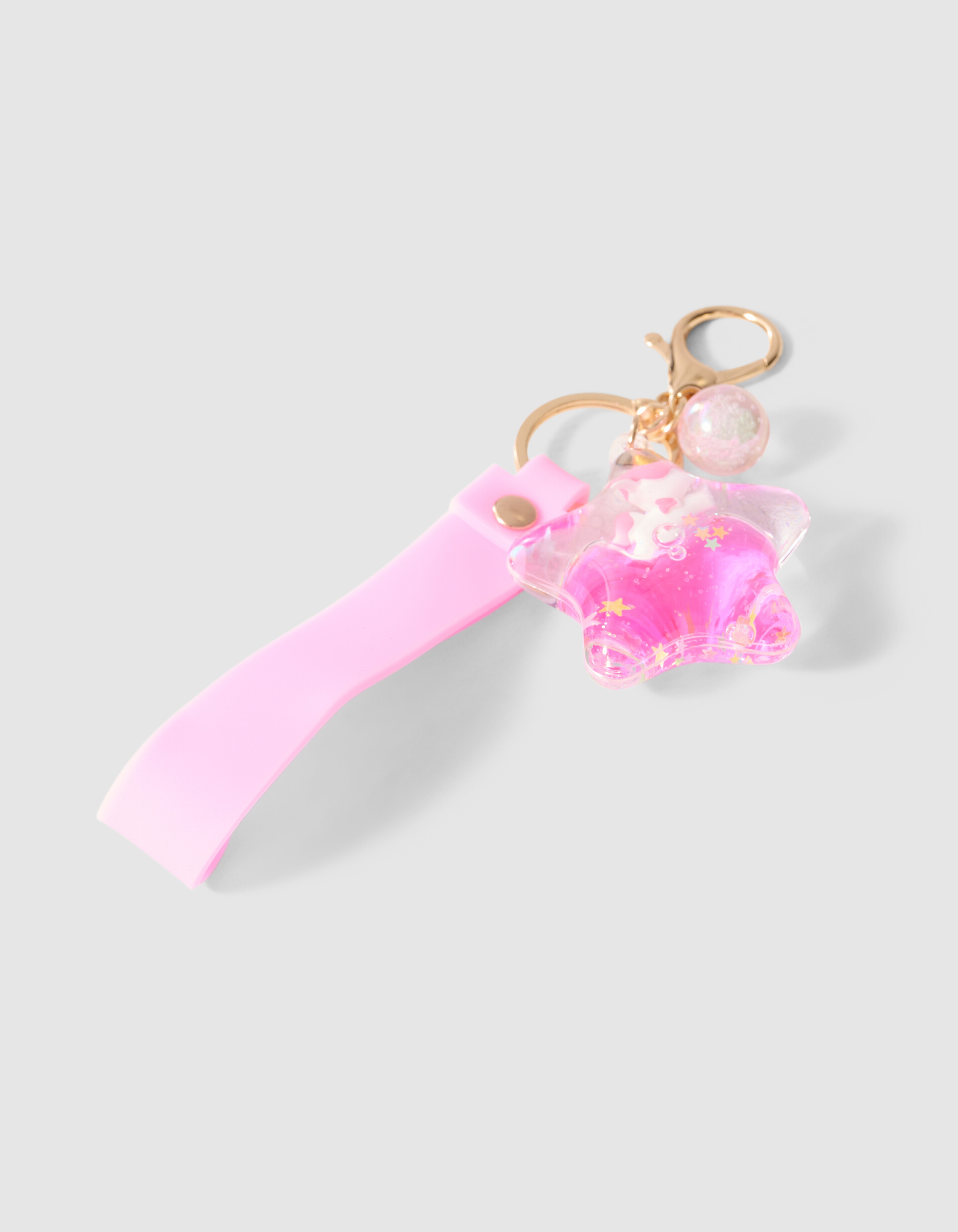 Schl&uuml;sselanh&auml;nger Mit Einhorn Und Stern Rosa SHOEBY ACCESSOIRES