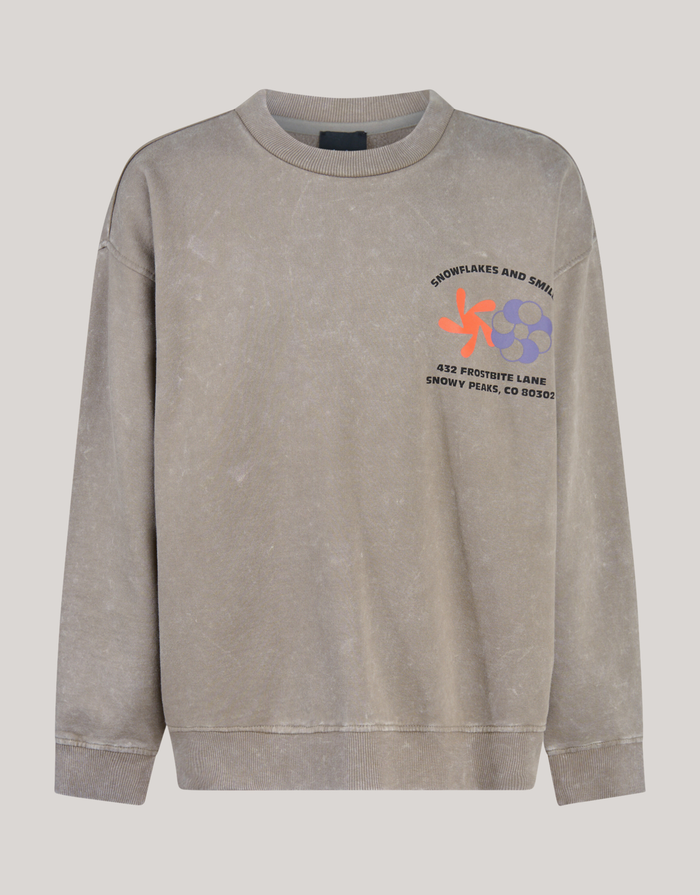Gewaschener Pullover Bruin SHOEBY BOYS