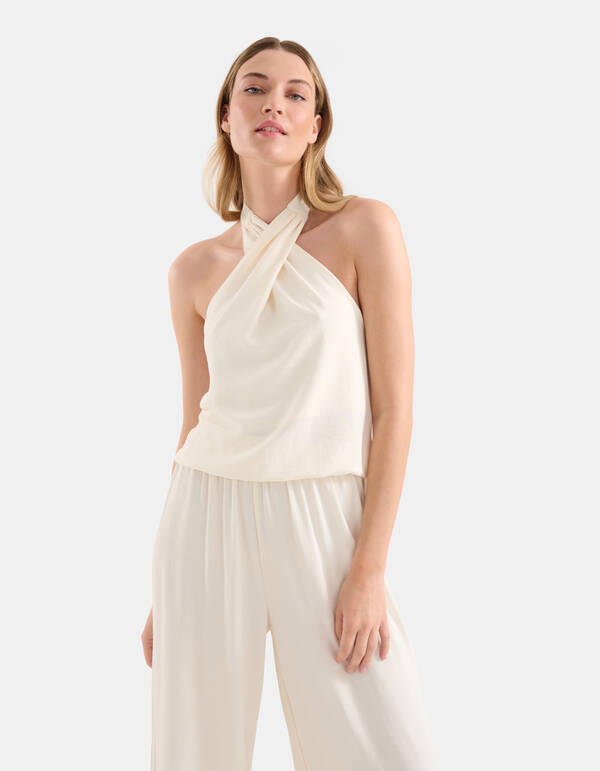 Trägertop Off White SHOEBY WOMEN
