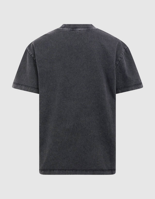 Fischstickerei T-Shirt Dunkelgrau SHOEBY GIRLS