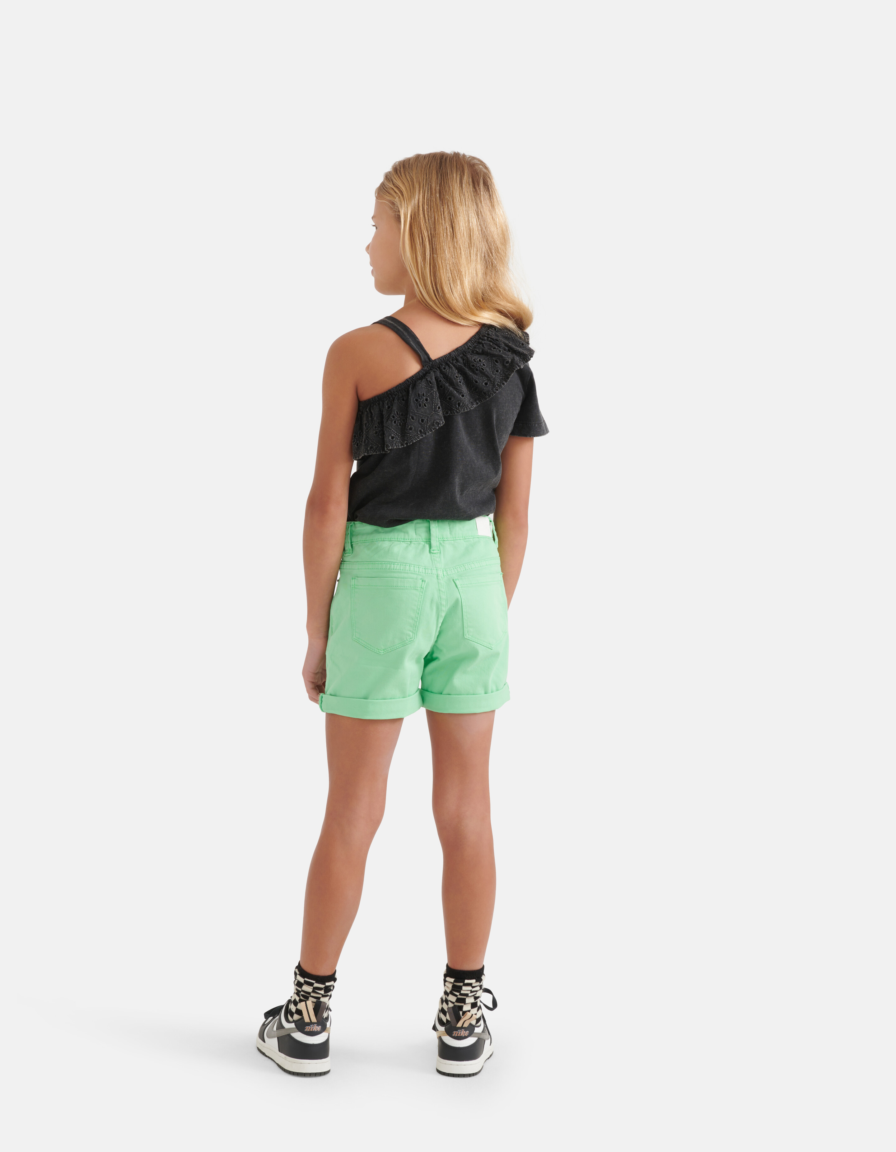 Denim Short Grün SHOEBY GIRLS