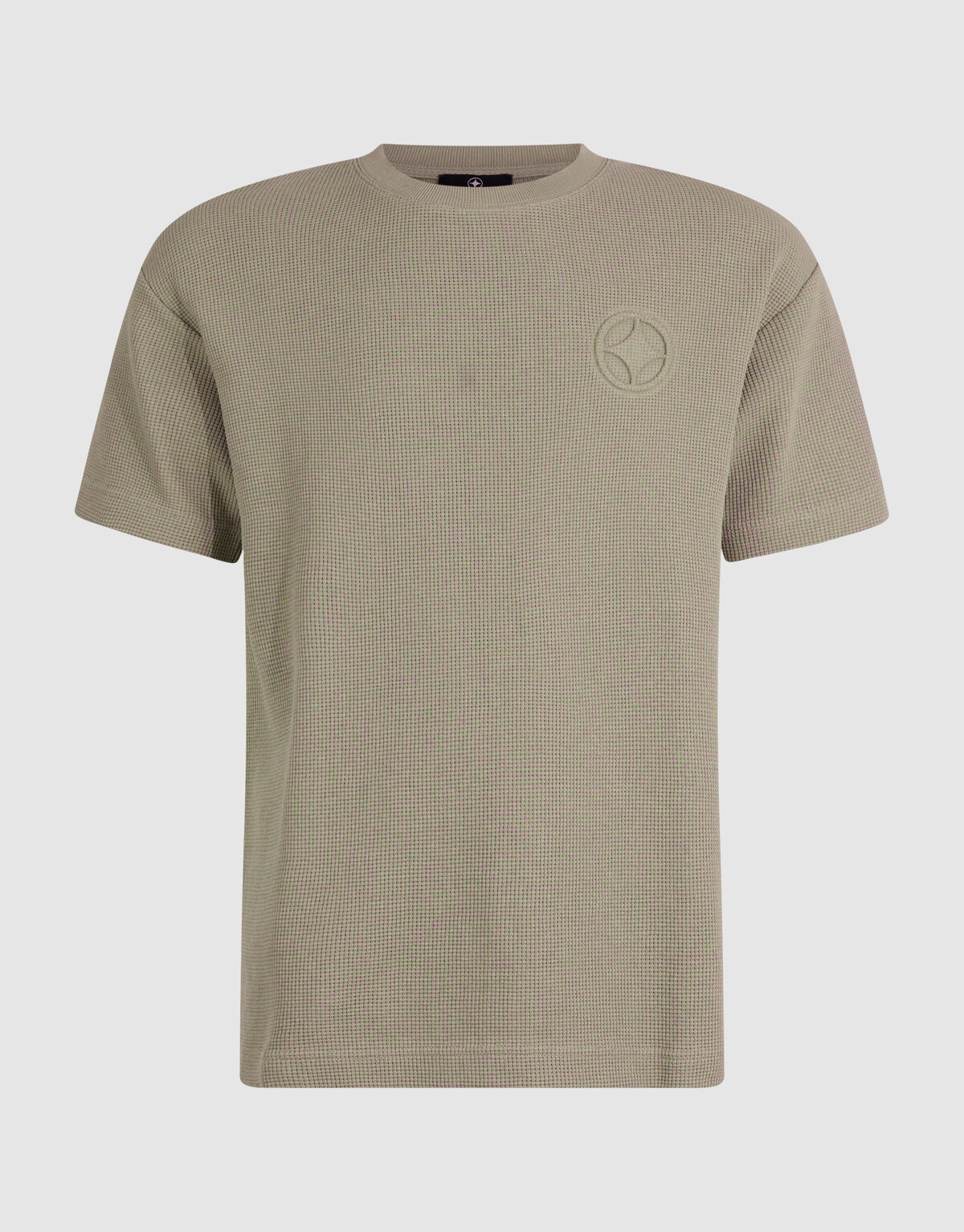 Gr&uuml;nes Waffel-T-Shirt SHOEBY MEN