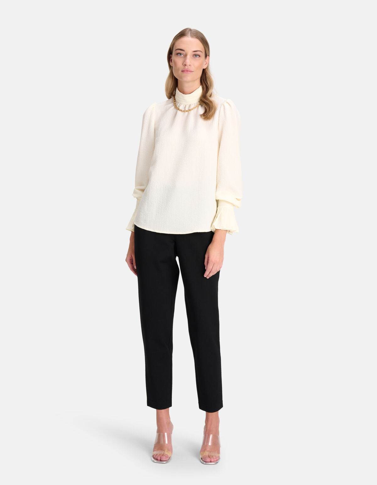 Bluse mit voluminösen Ärmeln Off White By Fred SHOEBY WOMEN