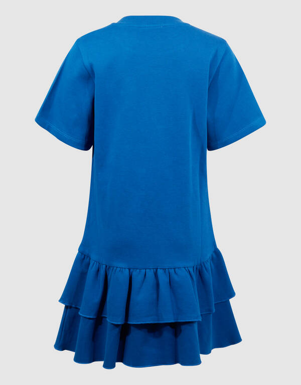 Ruffle Mini Jurk Donkerblauw SHOEBY GIRLS