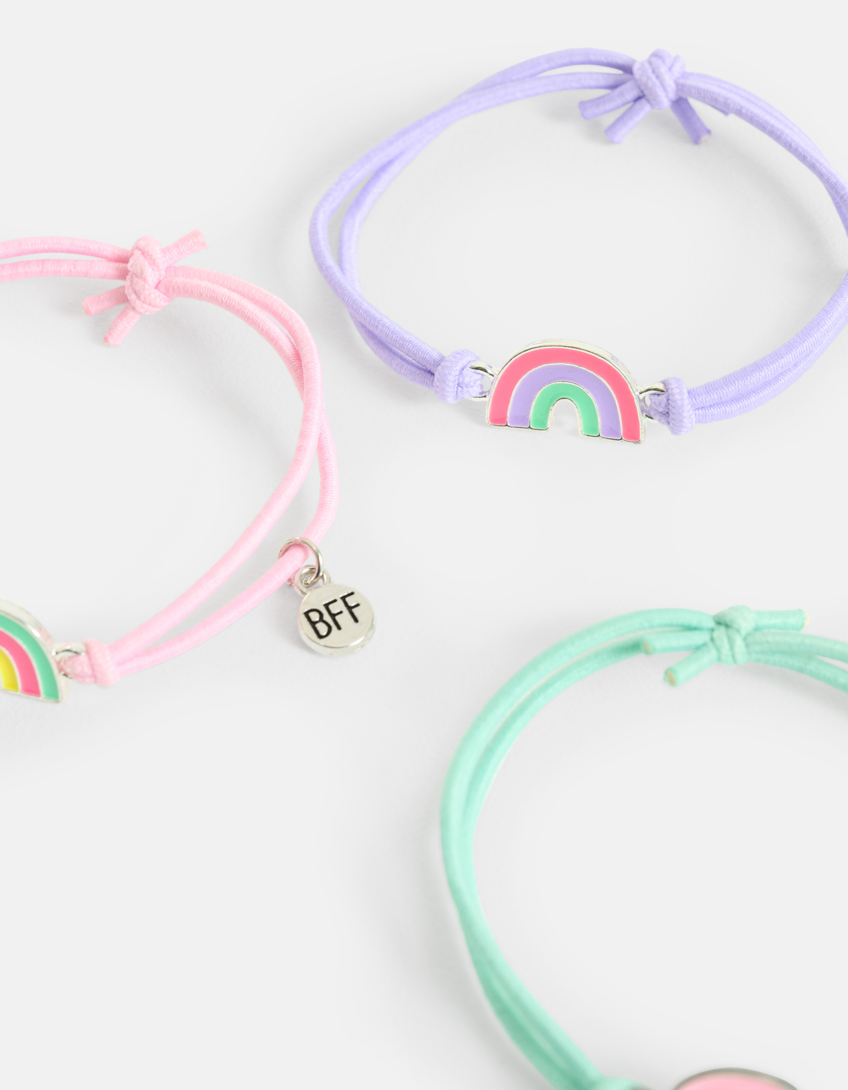 BFF Regenbogen Armbänder Set SHOEBY ACCESSOIRES