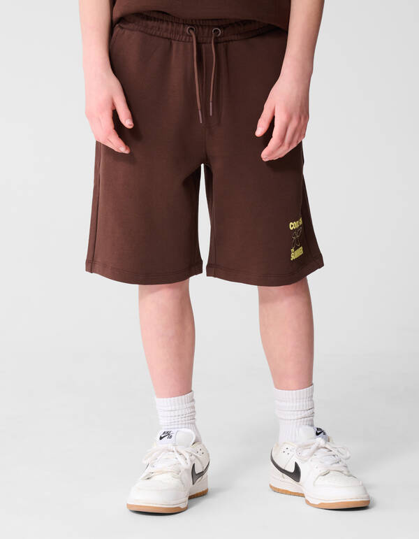 Cool Relaxed Fit Shorts Dunkelbraun SHOEBY BOYS