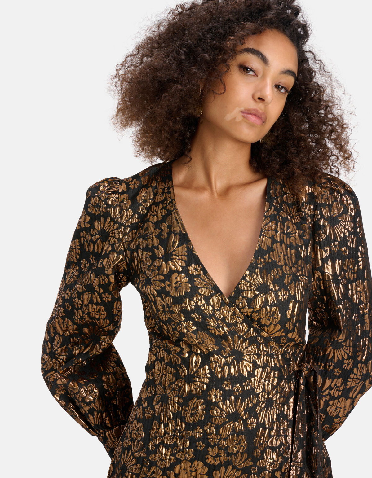 Jacquard-Kleid Schwarz SHOEBY WOMEN