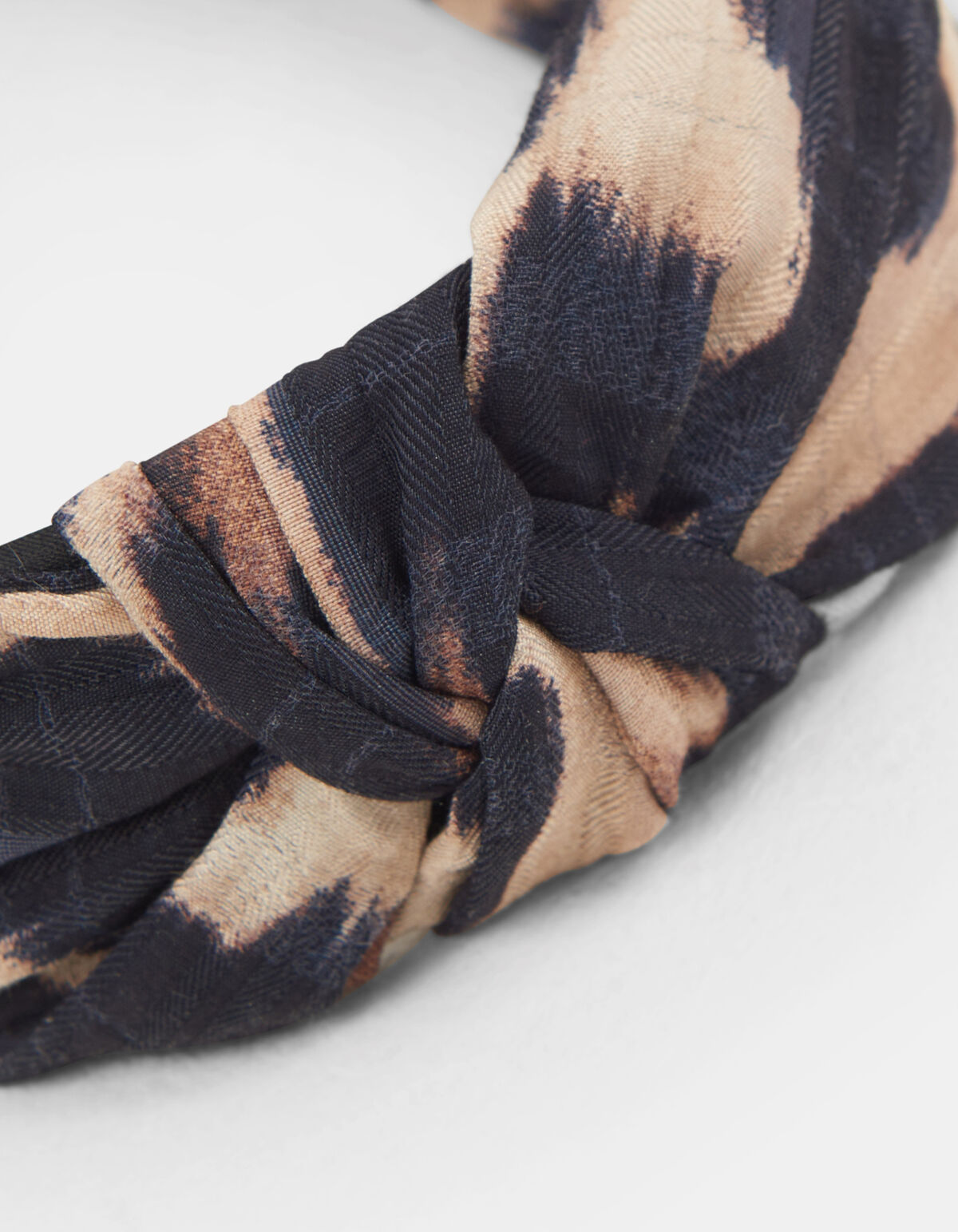 Leopard Knoten Haarband ACCESSOIRES SHOEBY