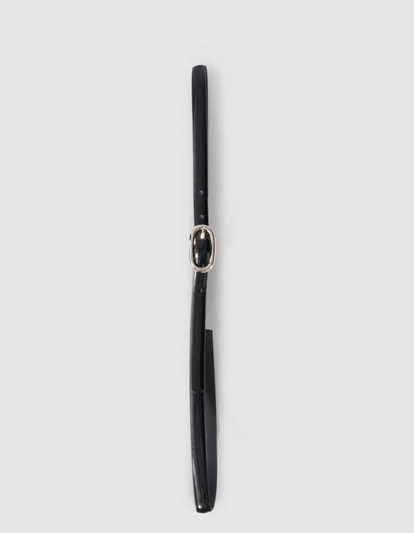 Lackg&uuml;rtel Schwarz SHOEBY ACCESSOIRES