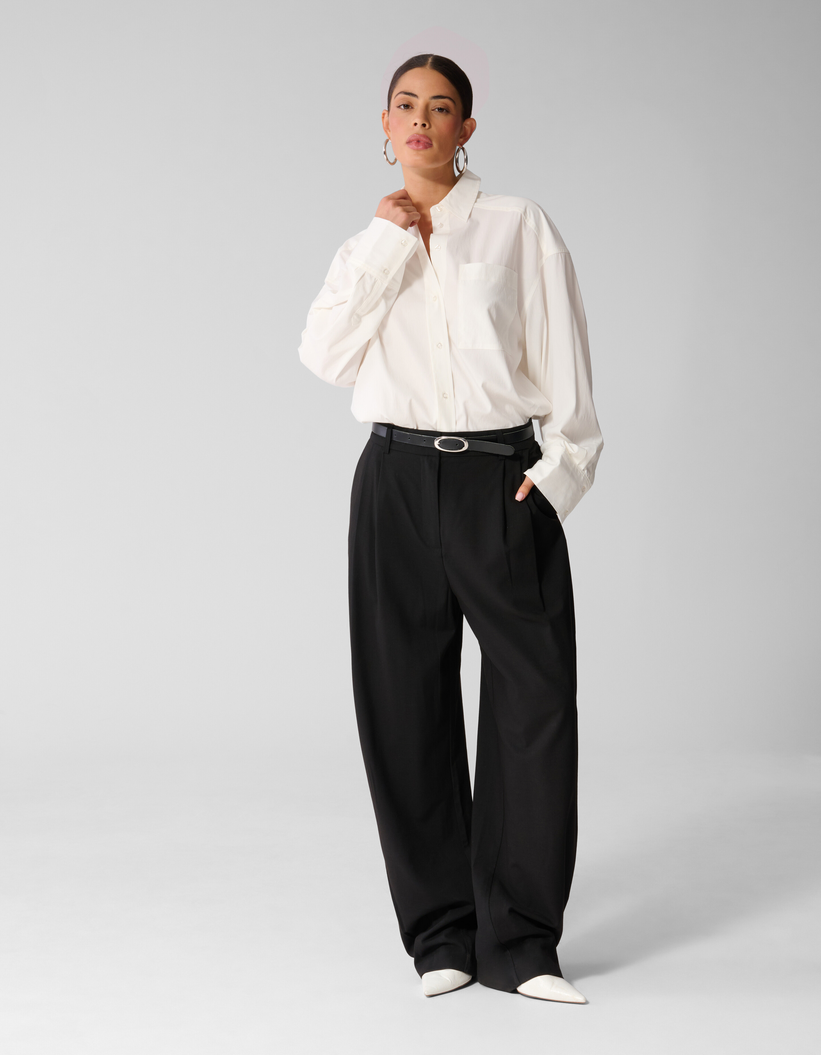 Loose Fit Hose Schwarz By Anna SHOEBY WOMEN