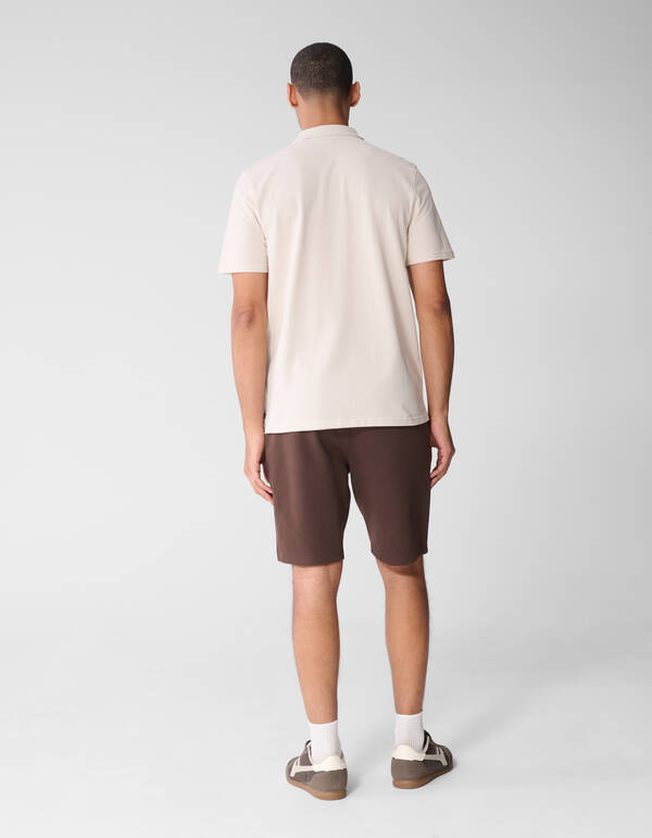 Pique-Shorts Dunkelbraun SHOEBY MEN