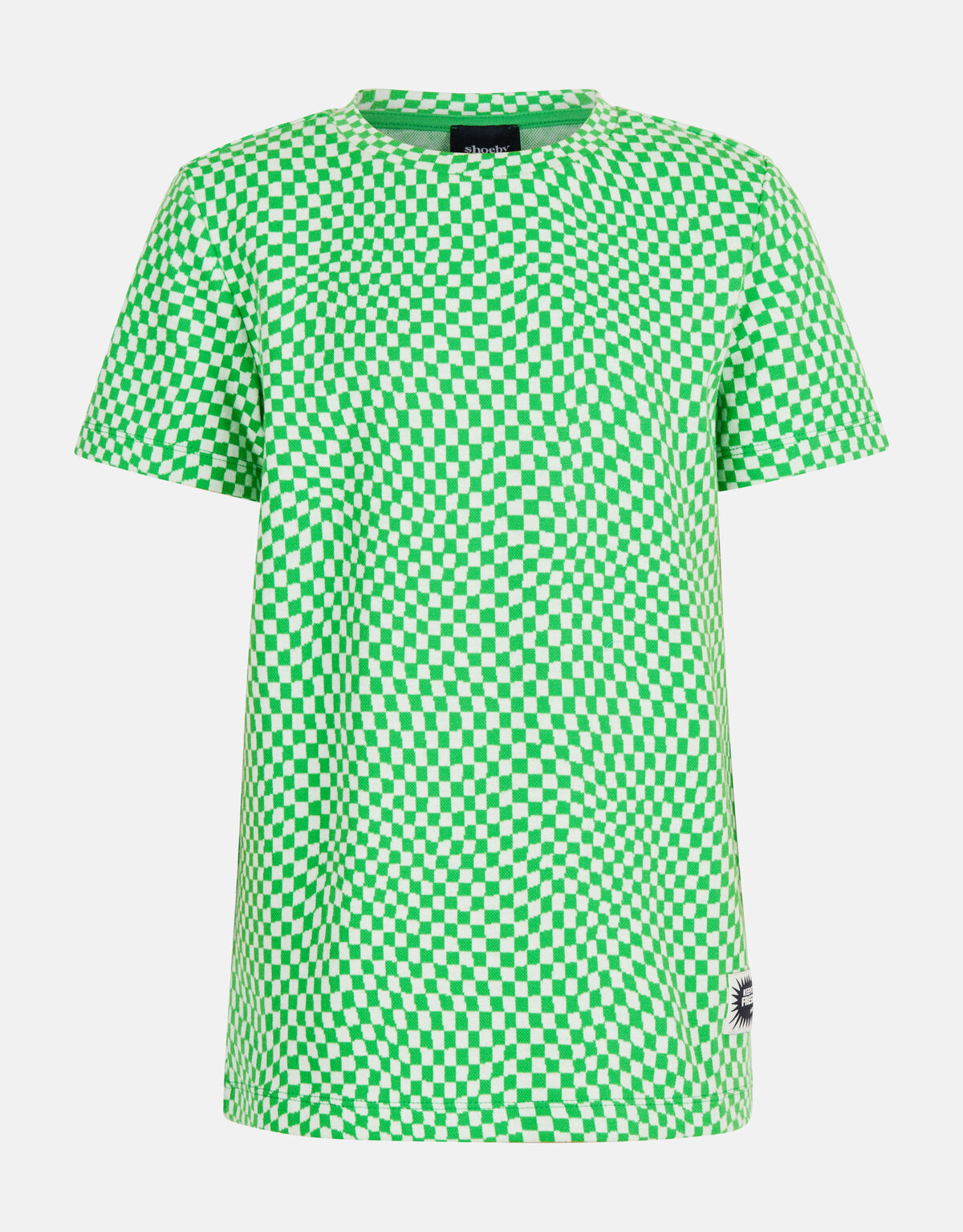 Heavy Block Textur T-Shirt Grün SHOEBY BOYS