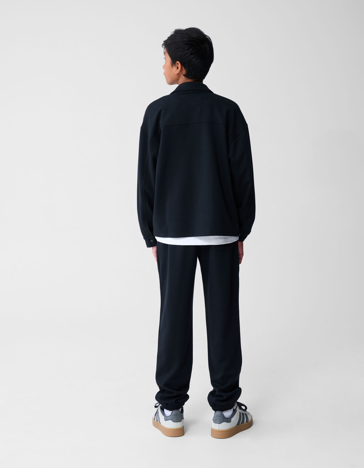 Struktur Hose Dunkelgrau SHOEBY BOYS