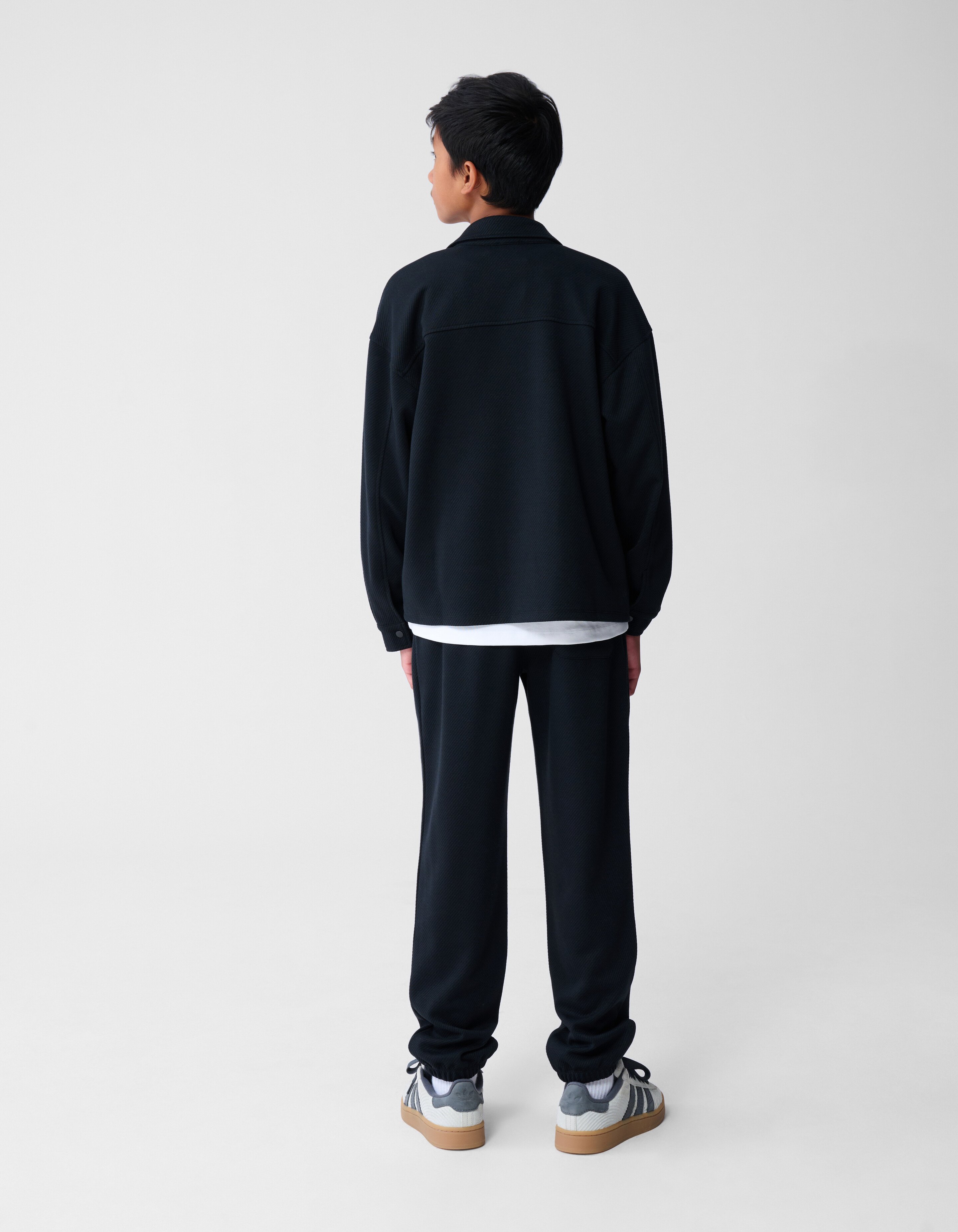 Struktur Hose Dunkelgrau SHOEBY BOYS