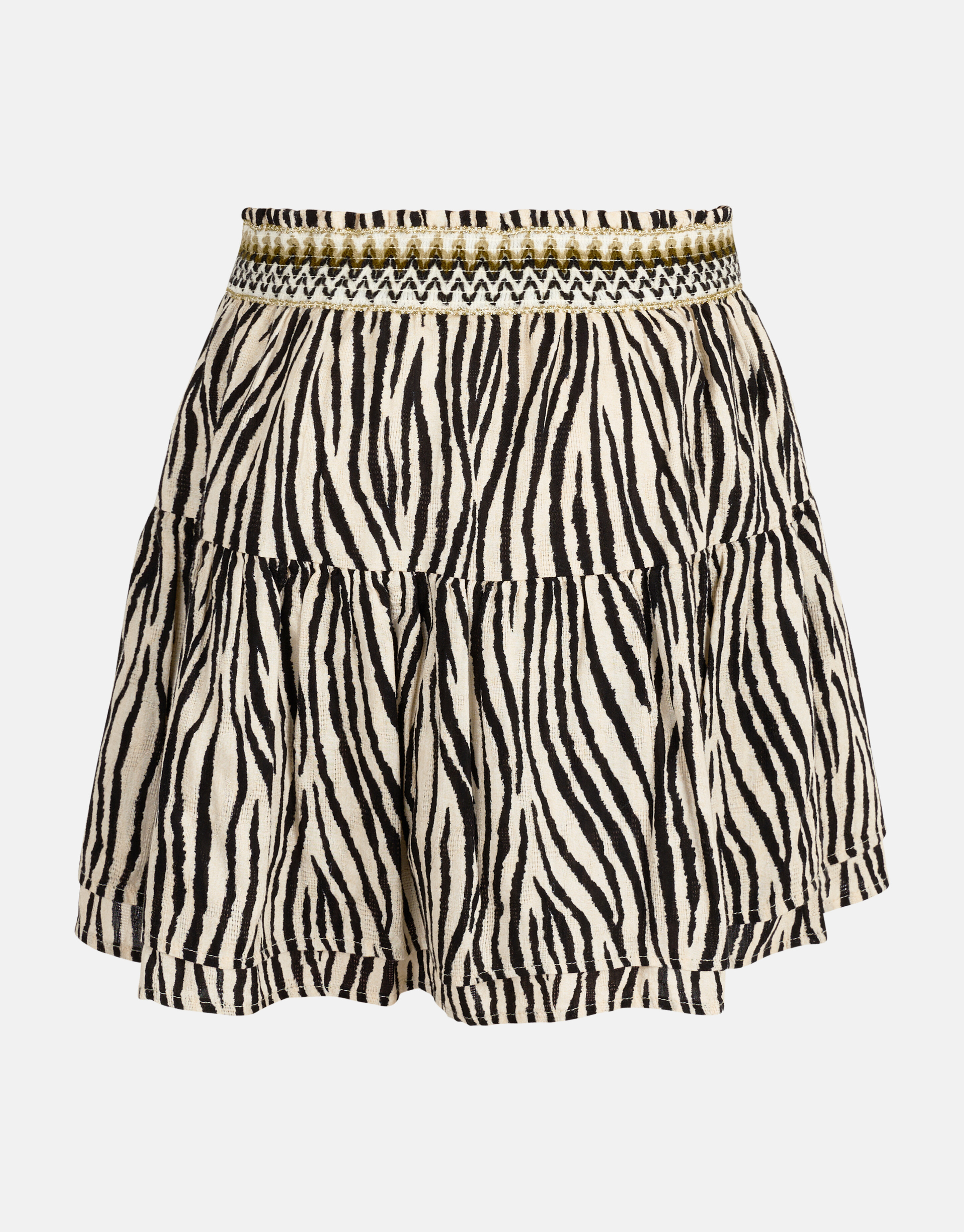 Zebra-Print-Rock Schwarz/ Off-white SHOEBY GIRLS