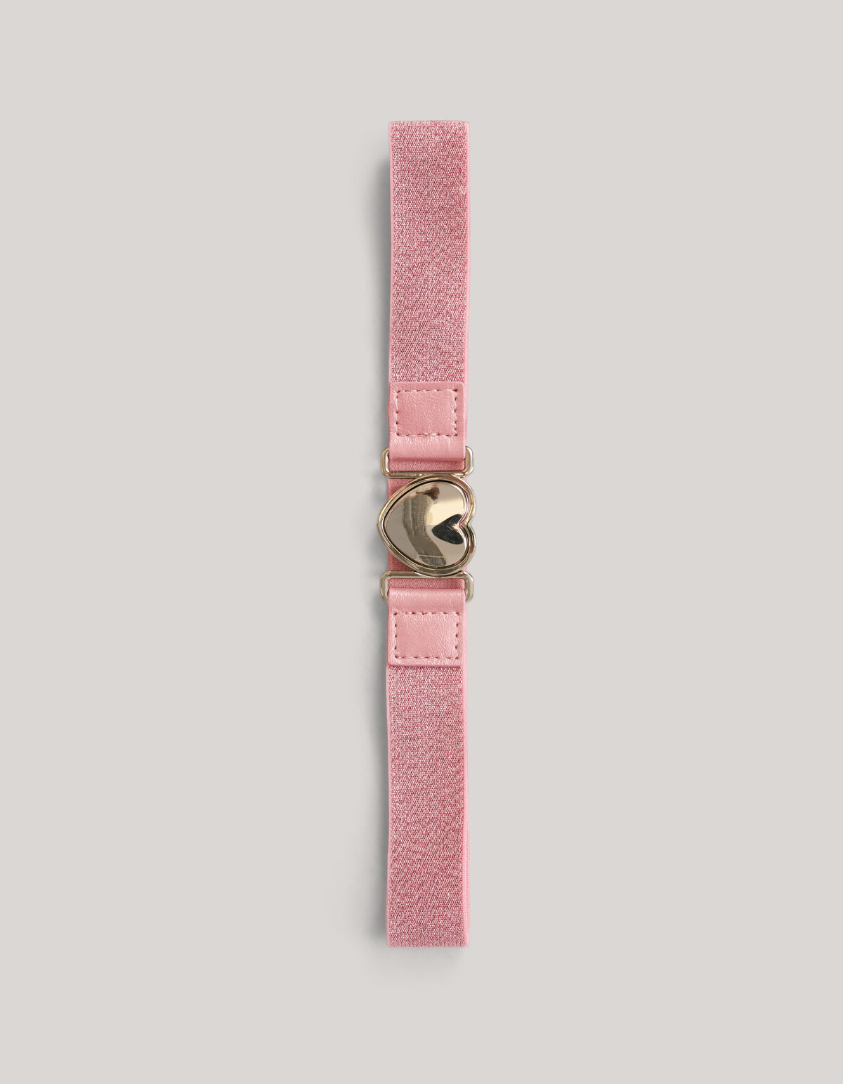 Elastischer Herzgürtel Rosa SHOEBY ACCESSOIRES
