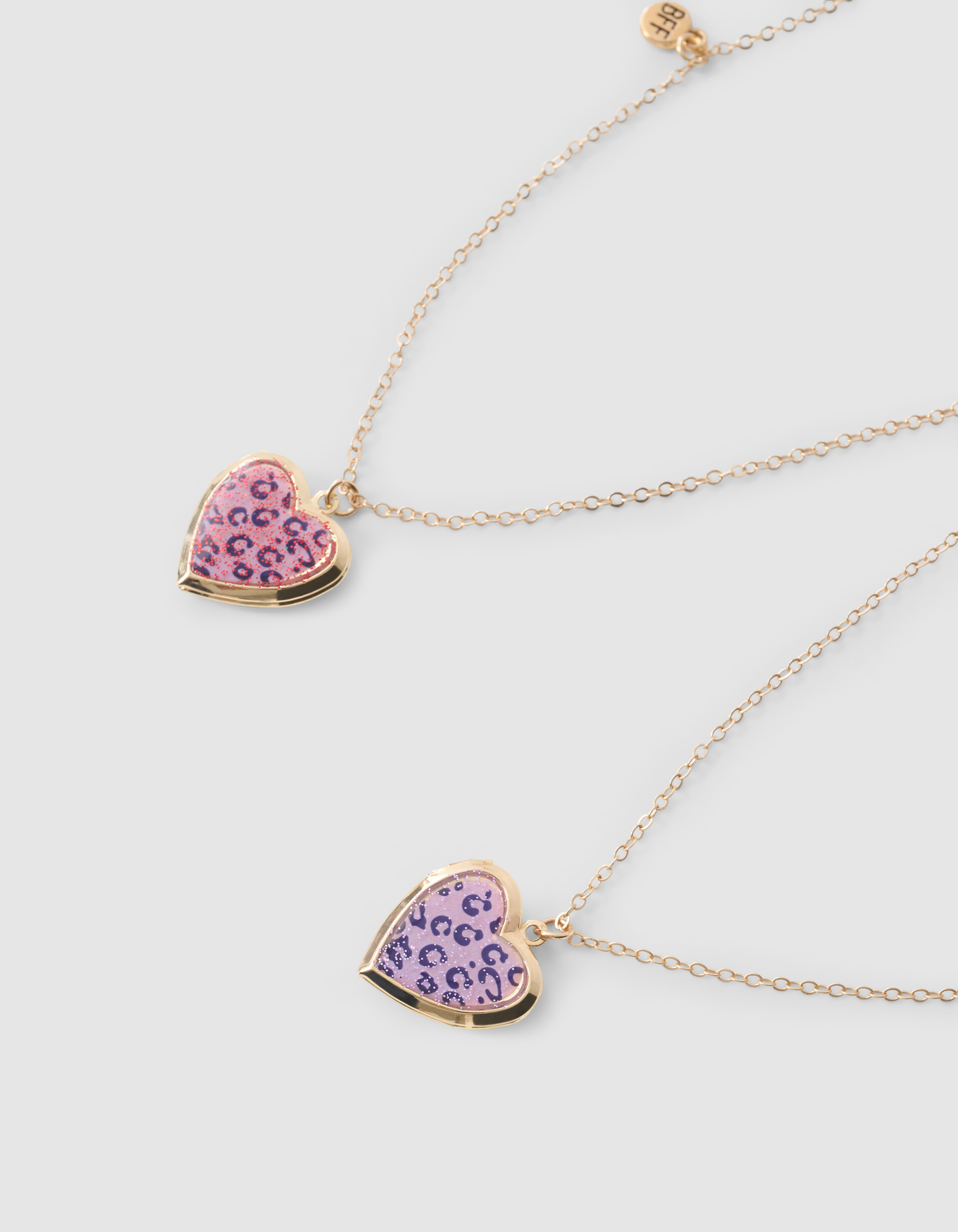 Heart BFF Halskette Rosa/Lila SHOEBY ACCESSOIRES