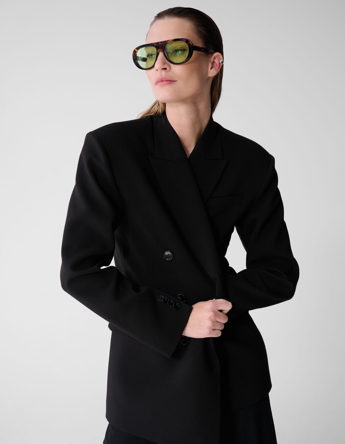 Big Shoulder Blazer Schwarz von Lonneke SHOEBY WOMEN