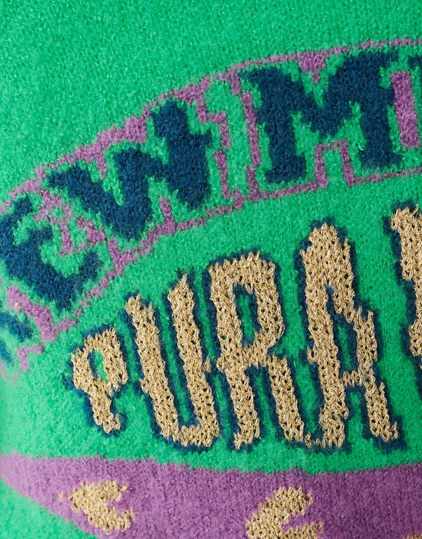 Pura Vida Artwork Pullover Gr&uuml;n SHOEBY GIRLS