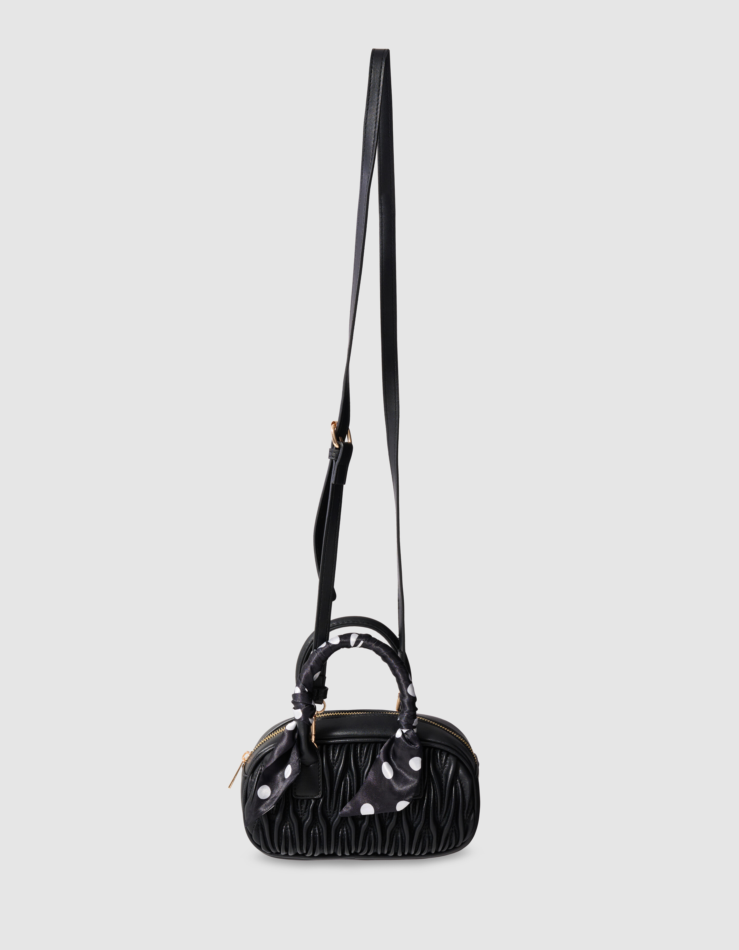 Schal Crincle Tasche Schwarz SHOEBY ACCESSOIRES