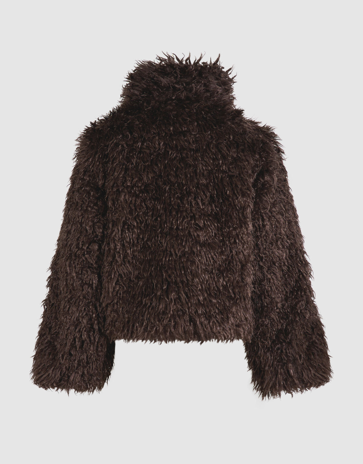 Hairy Faux Fur Jacke Braun SHOEBY WOMEN