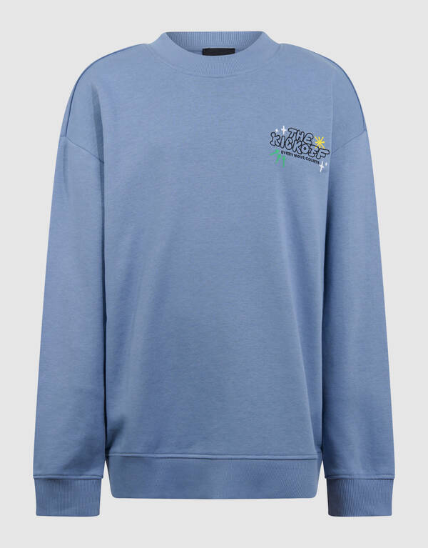 Kick Off Artwork Sweatshirt Hellblau SHOEBY BOYS