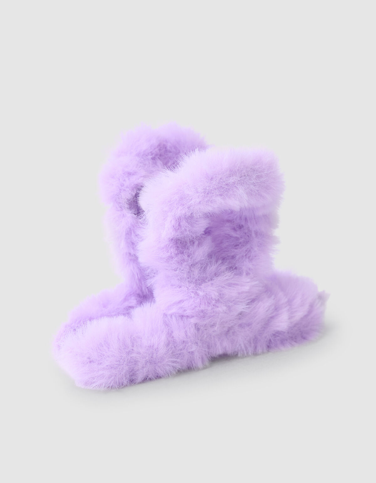 Pelz Haarspange Lila SHOEBY ACCESSOIRES