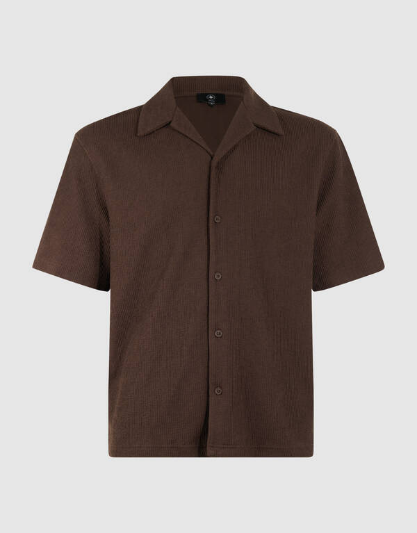 Ripphemd Dunkelbraun SHOEBY MEN