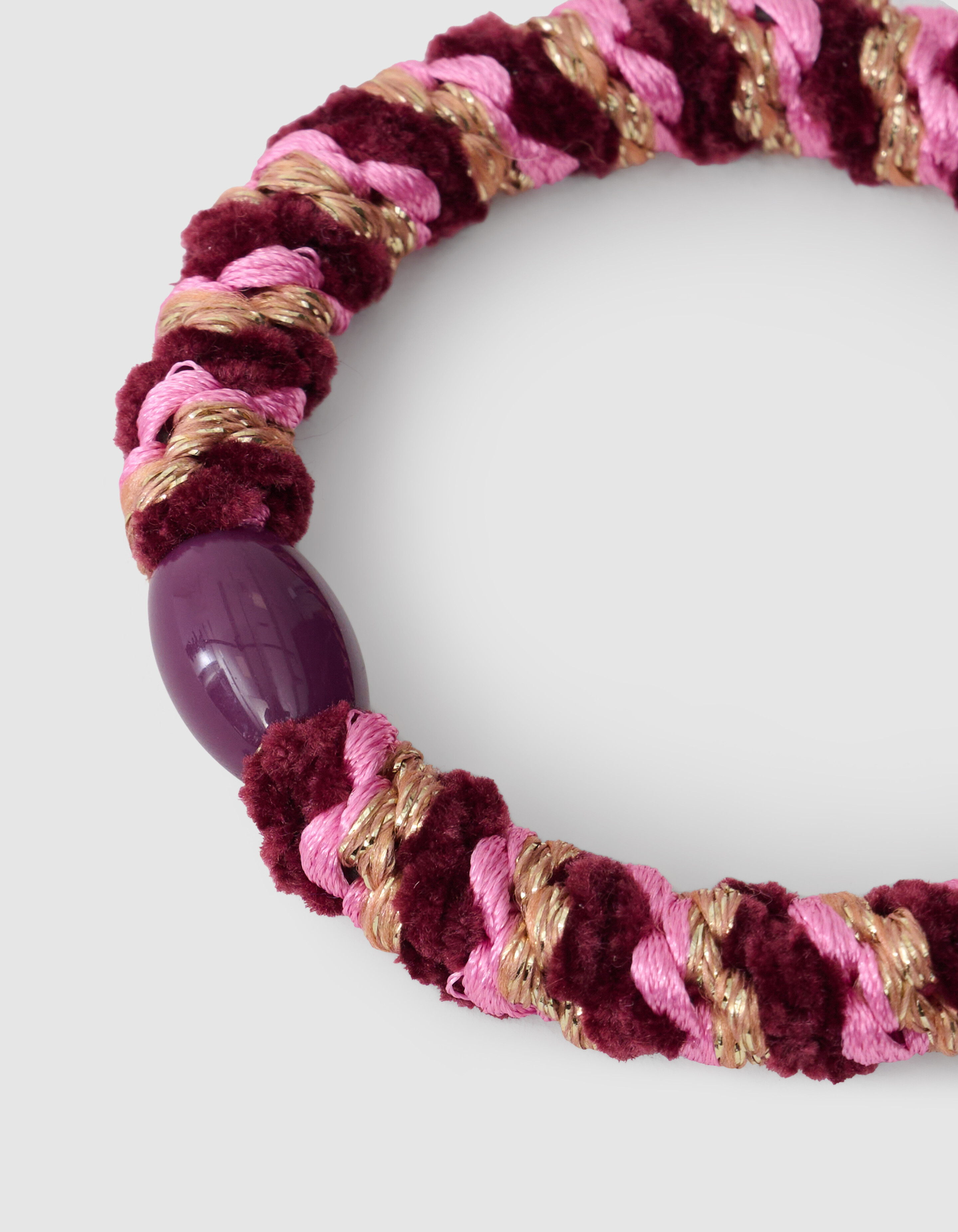 Lurex-Haarband Hellrosa SHOEBY ACCESSOIRES