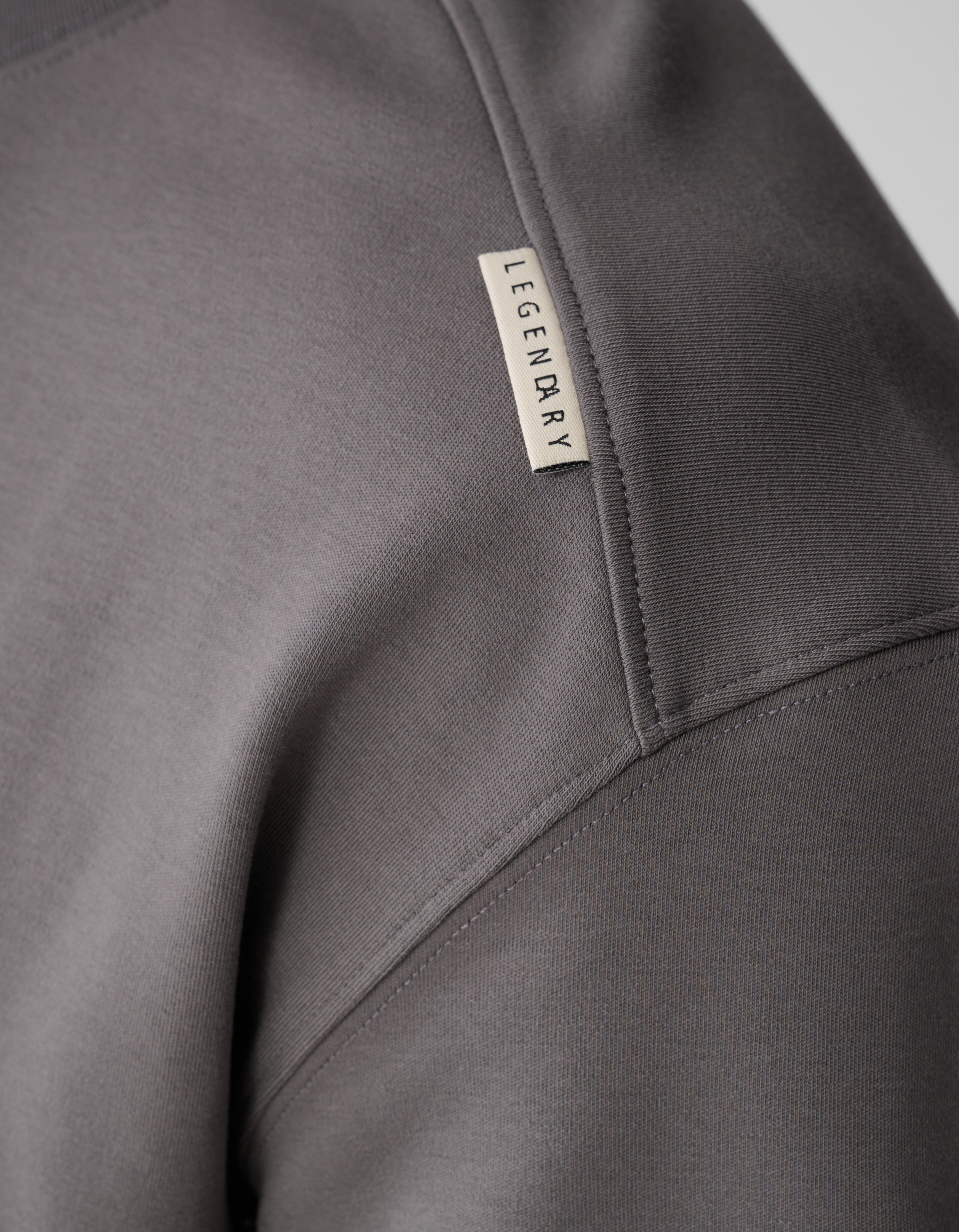 Label-T-Shirt Dunkelgrün SHOEBY MEN