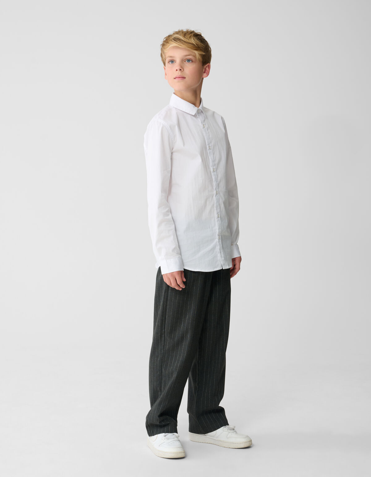 Basic Shirt Wei&szlig; SHOEBY BOYS