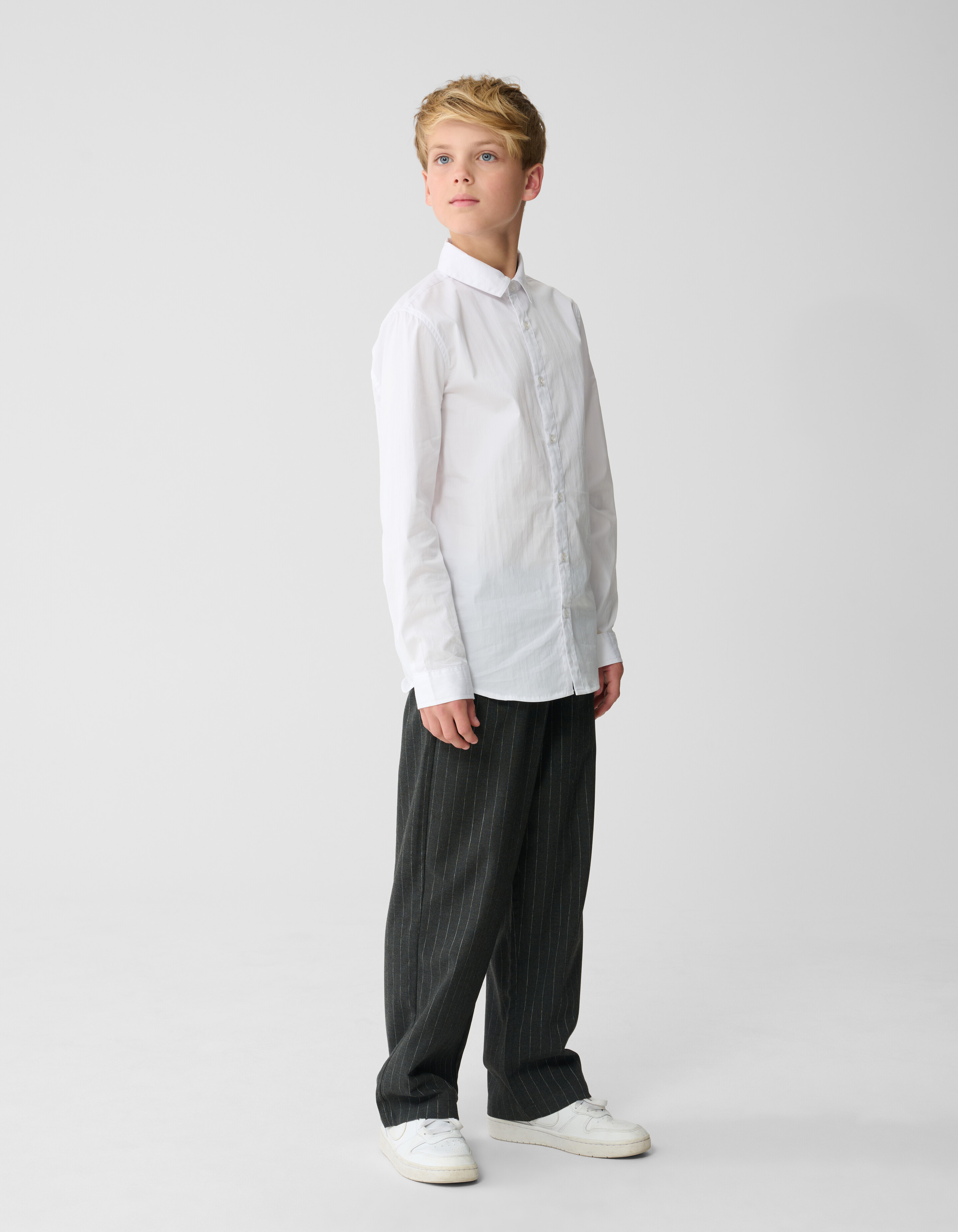 Basic Shirt Wei&szlig; SHOEBY BOYS