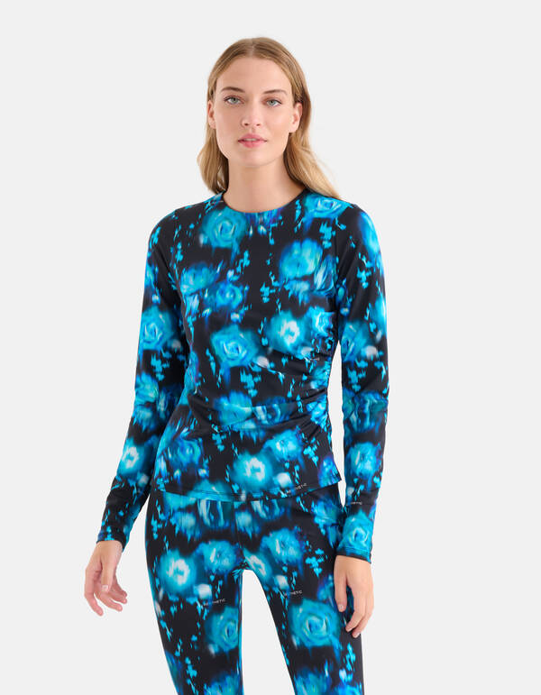 Bedrucktes Reisetop Blau SHOEBY WOMEN
