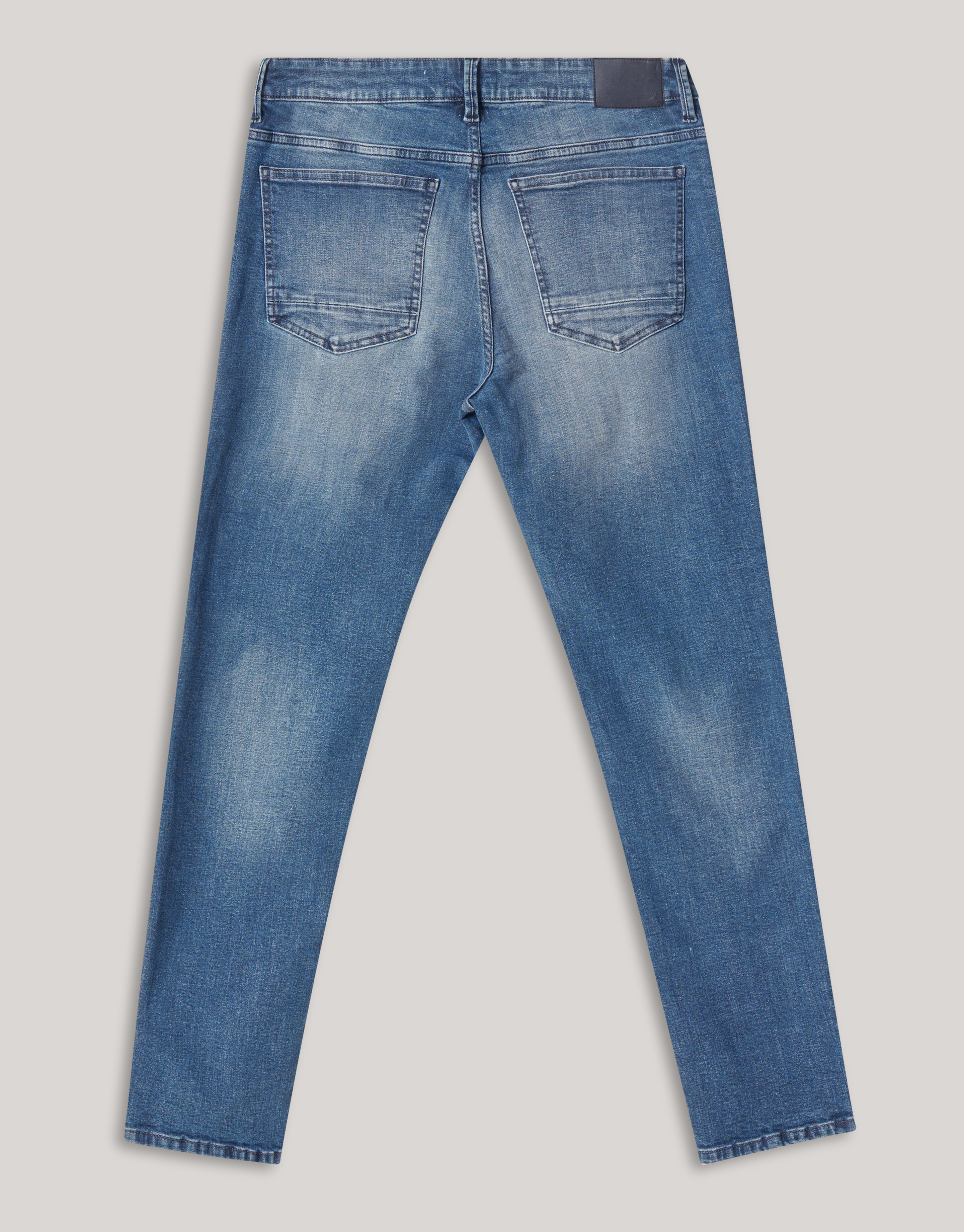 Schmale Jeans Blau/Grau L32 SHOEBY MEN