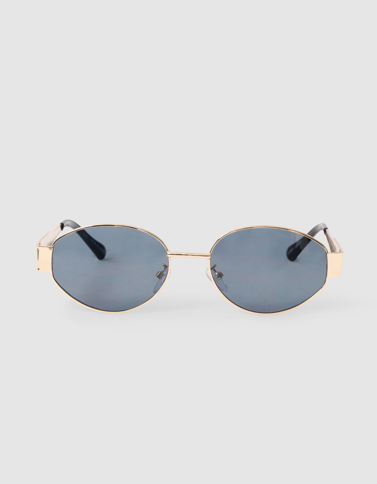 Metallische Sonnenbrille Schwarz SHOEBY ACCESSOIRES