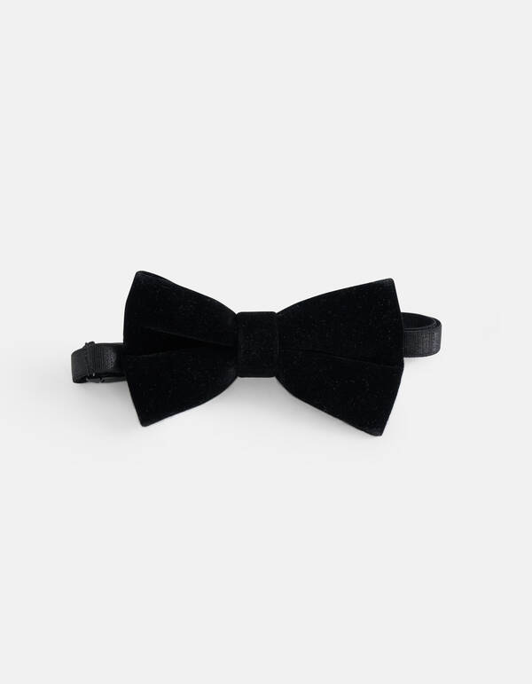 Samtschleife Schwarz SHOEBY ACCESSOIRES