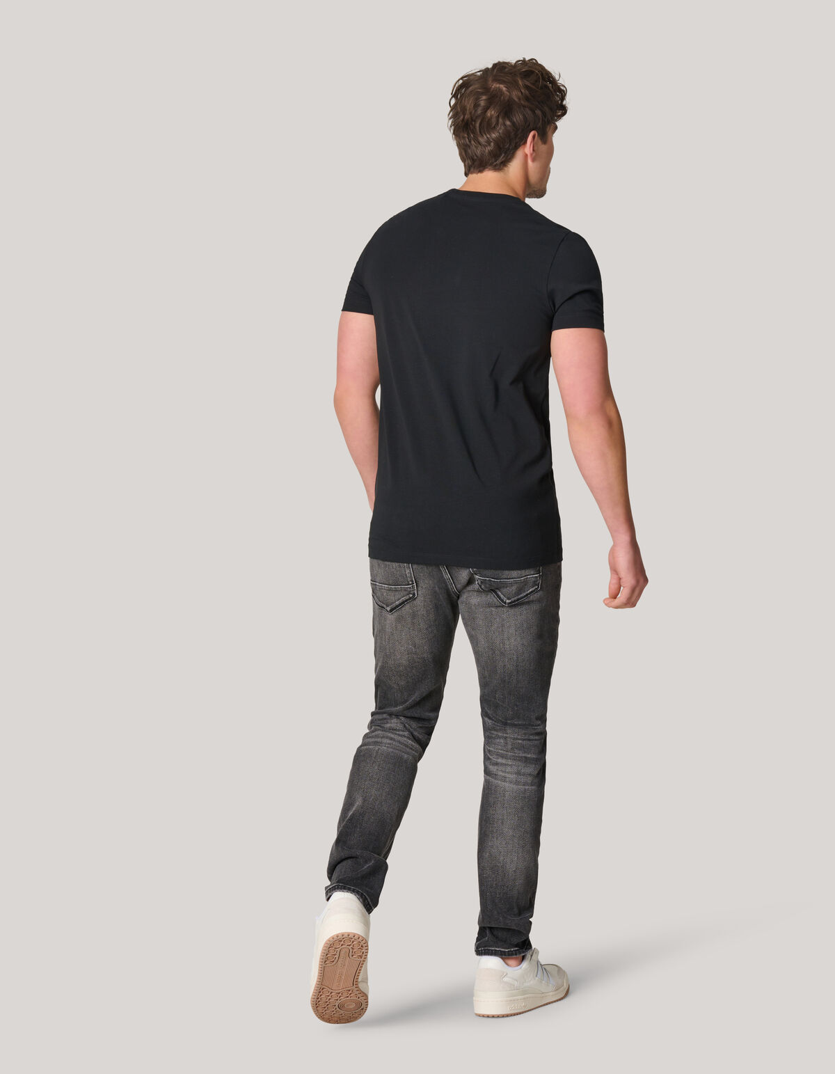 Schmale Jog-Jeans Grau L32 SHOEBY MEN