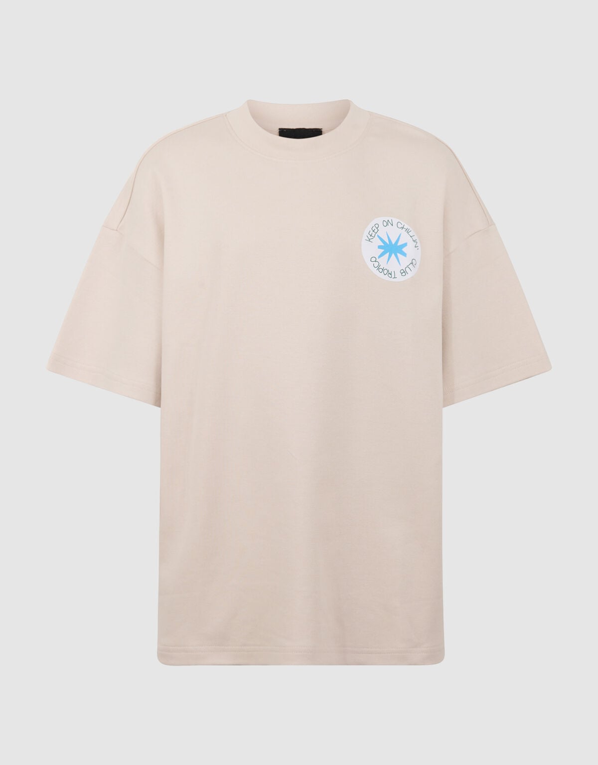 Chilling Artwork T-Shirt Beige SHOEBY BOYS